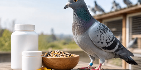 Vitamine pentru porumbei în sezonul de concurs